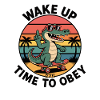 Crocodile Skateur : Réveil Heure d’Obéir