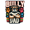 Dad Bold Bulldog Graphic