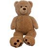 Brauner Kuschelteddy Plüsch