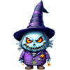 Halloween Kostüm Monster Hexe Gruselmonster