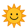 Smiling Sun Illustration