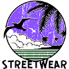 Purple Ocean Sunset Circle