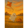 Halloween Ghost in Autumn