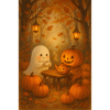 Pique-Halloween Fantôme Mignon