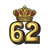 62 Zahl Krone