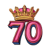 70 Number Crown