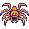 Tarentule Halloween Comic Spider