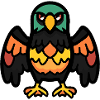 Aigle Halloween Bande Dessinée Drôle