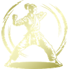 Karate Silhouette Fighter