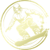 Snowboarder Silhouette