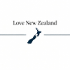Liebe Neuseeland Silhouette