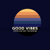 Gute Vibes Retro Sunset