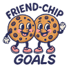 Friend-Chip Goals Cookie Friends
