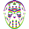EDM Techno Rave Hockey Mask