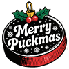 Merry Puckmas Christmas Holiday Hockey