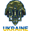 Ukraine Trident Camouflage Helmet