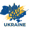 Trident Wave Ukraine Logo Print