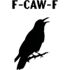 Night Raven Silhouette f-caw-f