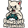 Paws away from my console