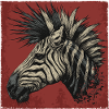 Punk Rock Zebra