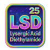 Neon Psychedelic Acid Retro