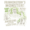 Franken Monster Movie Poster Halloween