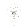 Mystic Spider Mandala – Esoteric Halloween