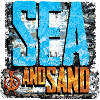 Sea and Sand Retro Peace Beach