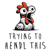 Chicken Chaos: Overwhelmed and funny
