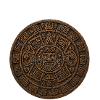 Aztec Calendar Stone Relief