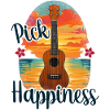 Pick Happiness! Ukulele Sunset