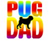 Pug Dad Rainbow Pitbull, Dog Lover 