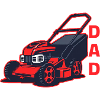 Lawn mower father