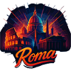 Rome Roma Capitale Italie Silhouette Cadeau