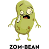 Funny Halloween Pun – Zom-bean