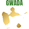 GWADA Golden Map West Indies T-shirt