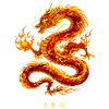 Powerful Chinese Fire Dragon