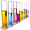 Rainbow Test Tubes Pattern