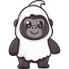 Gorilla Halloween Ghost