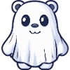 Bear Halloween Ghost