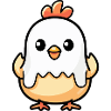 Chicken Halloween Ghost