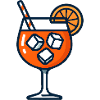 Party Spritz Glas Geschenkidee