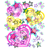 Retro Heart Hearts