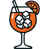 Spritz Party Glas Geschenkidee