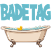 BATHING DAY Bathtub Rubber Duck Wellness