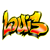 Louis Graffiti Yellow Red