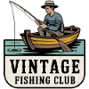 Retro Angler Motif