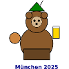 Munich Bear 2025 Festive Design