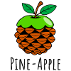 Ananas-Pine Pine Egle Æble Ananas Frugt