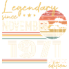 Millésime Novembre 1971 RétroNovembre 1971 